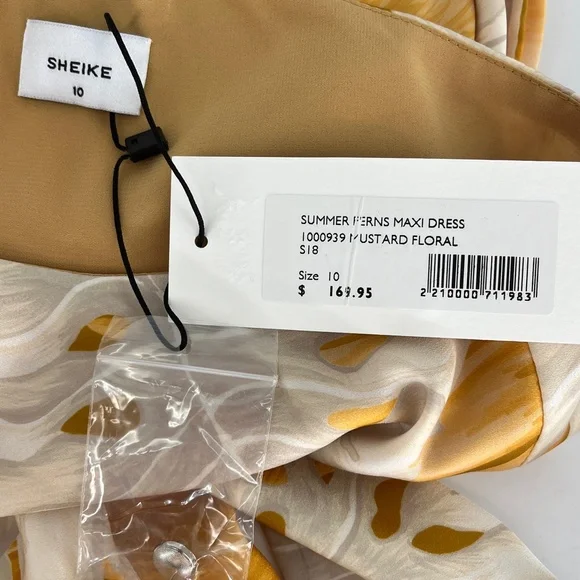 SHEIKE Leaf Print Maxi Dress - Picture 9 of 13